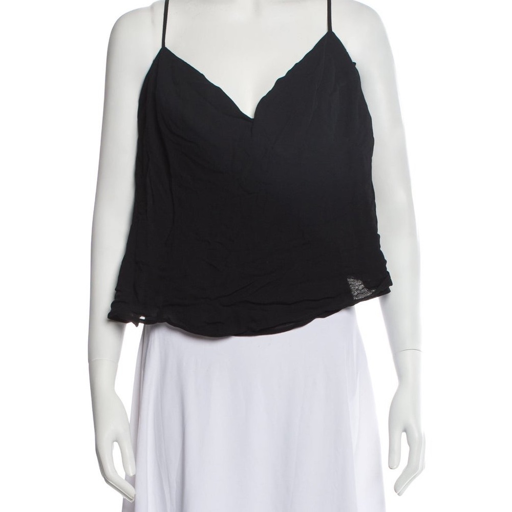 Reformation Black Women's Crop Top